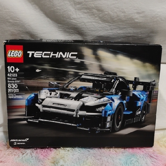 Lego Other - SALE! Open Box LEGO Technic McLaren Senna GTR in Black & Blue Put Together Once